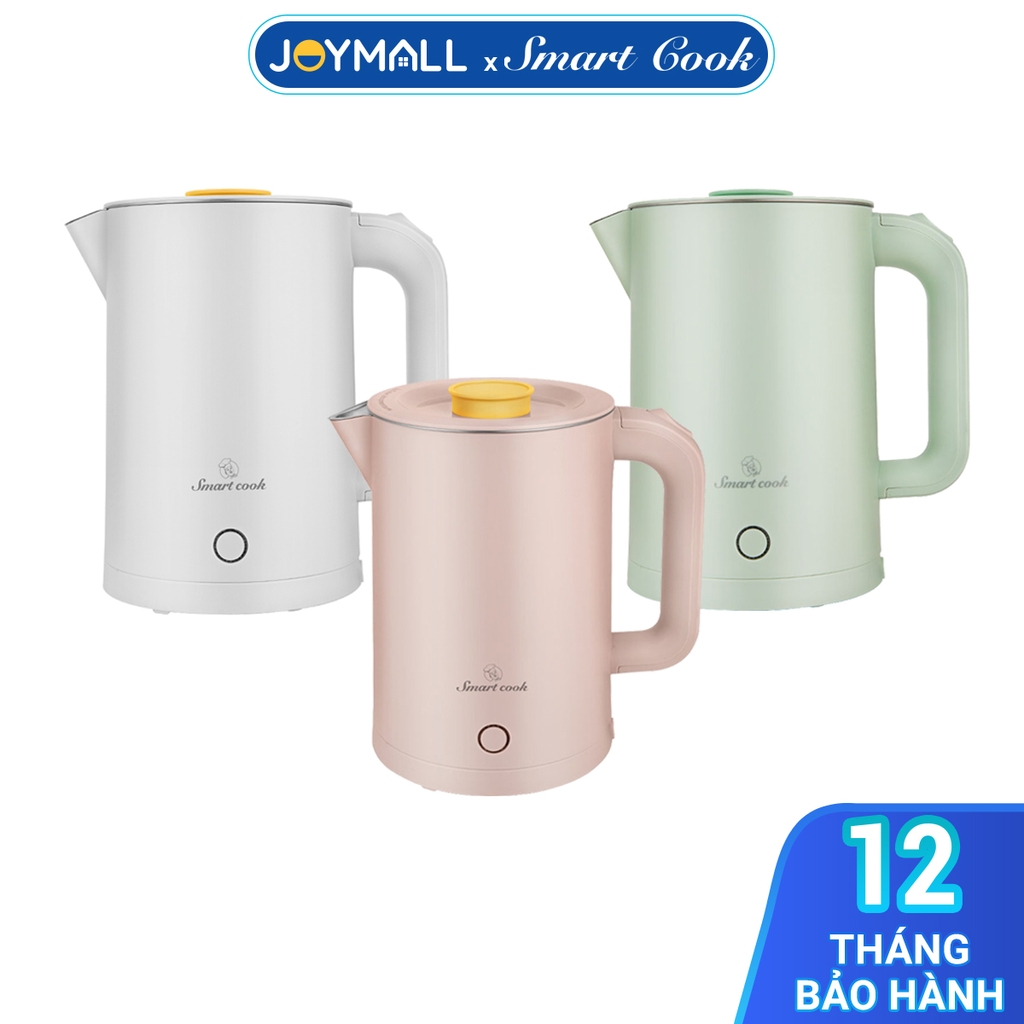 Ấm đun siêu tốc Elmich Smartcook 1.5L KES-3857( Nhiều màu )