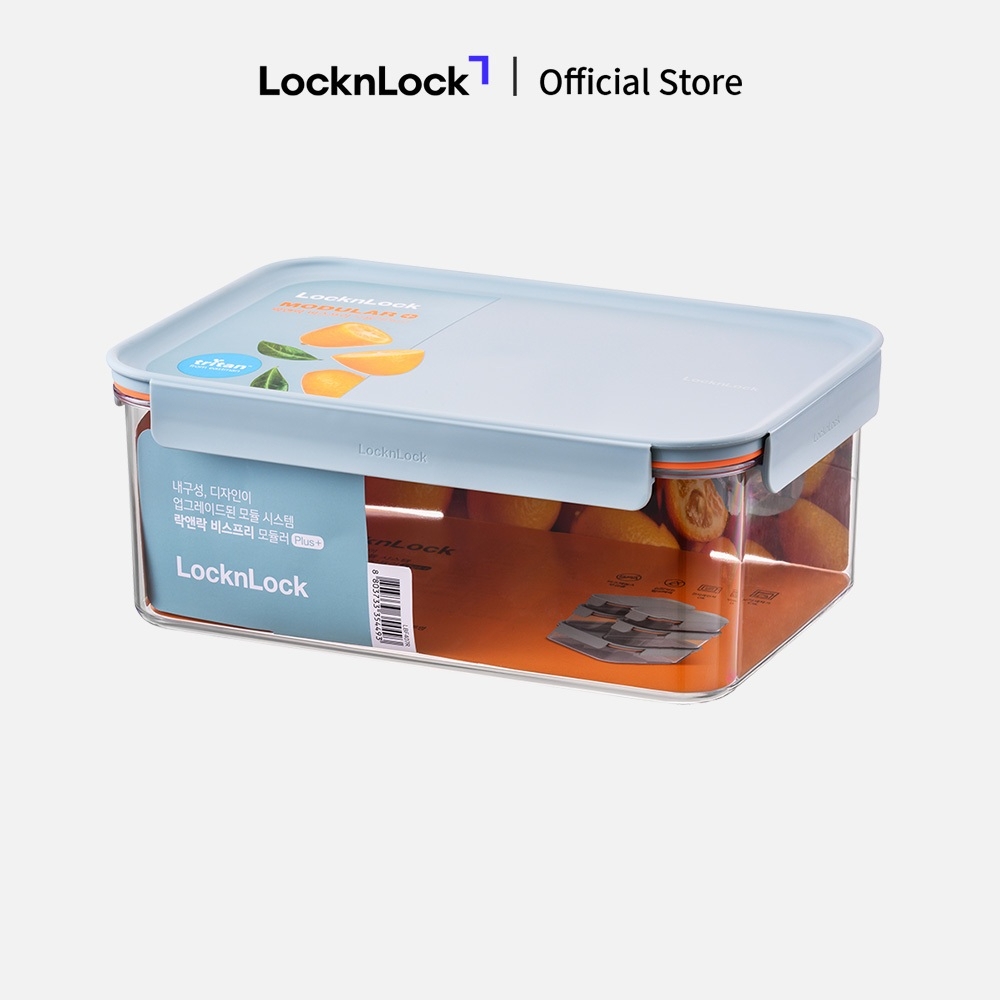 Hộp Đựng Thực Phẩm LocknLock Bisfree Modular Plus, Hàng Chính Hãng, Nhựa Tritan - JoyMall