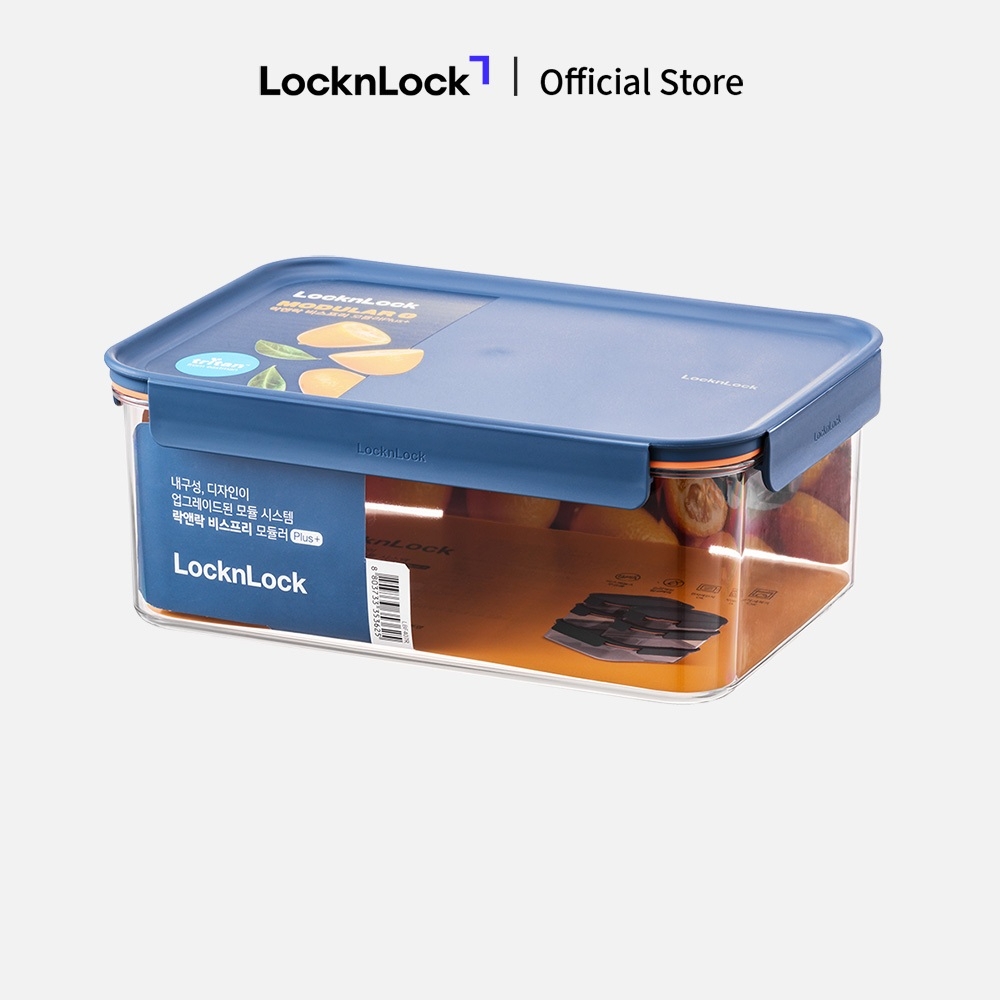 Hộp Đựng Thực Phẩm LocknLock Bisfree Modular Plus, Hàng Chính Hãng, Nhựa Tritan - JoyMall