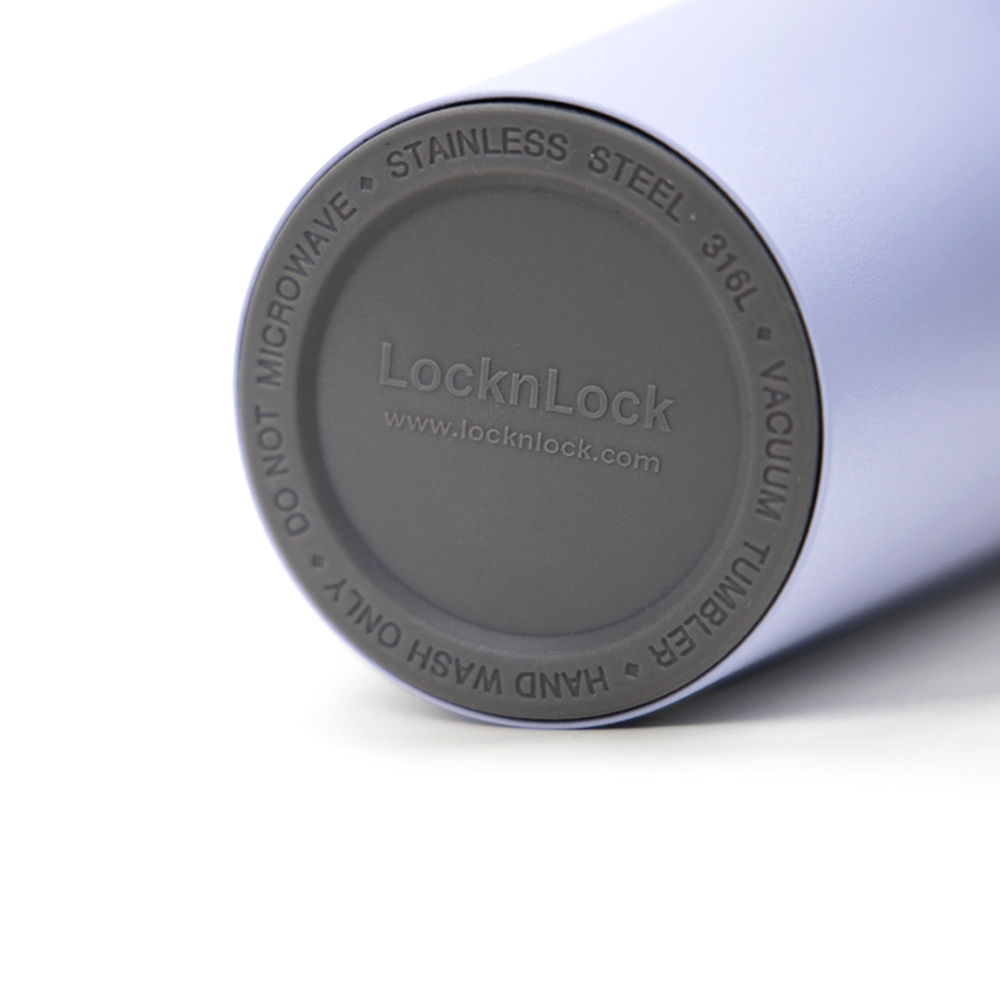 Ly giữ nhiệt LocknLock 550ml LHC3249 - Hàng chính hãng, mở nắp một chạm, chất liệu thép không gỉ miệng ly rộng - JoyMall