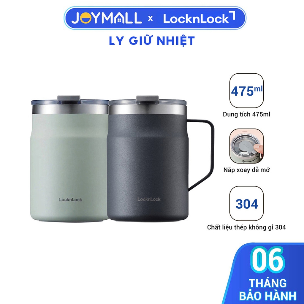 Ca nước giữ nhiệt LocknLock Metro Mug LHC4219 475ml