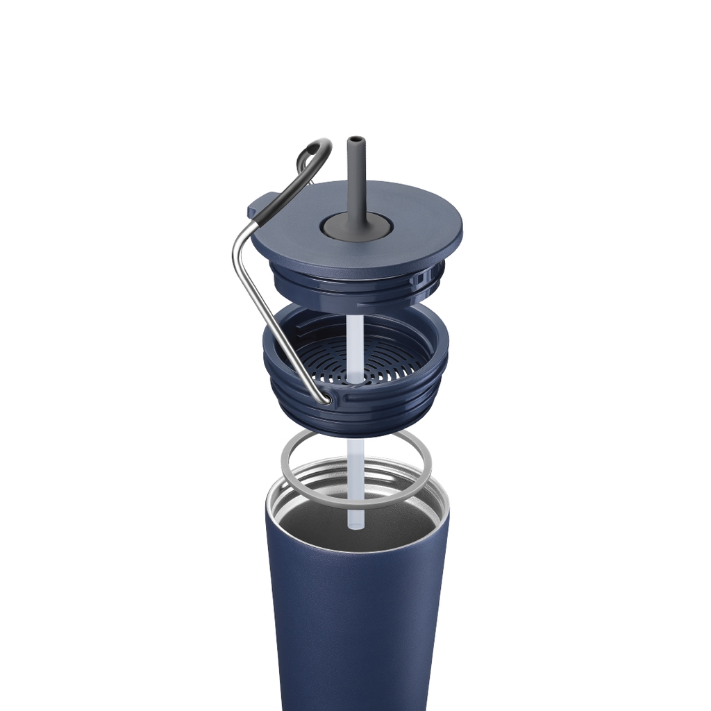 Bình giữ nhiệt LocknLock Bucket Tumbler LHC4269NVY xanh navy 540ml