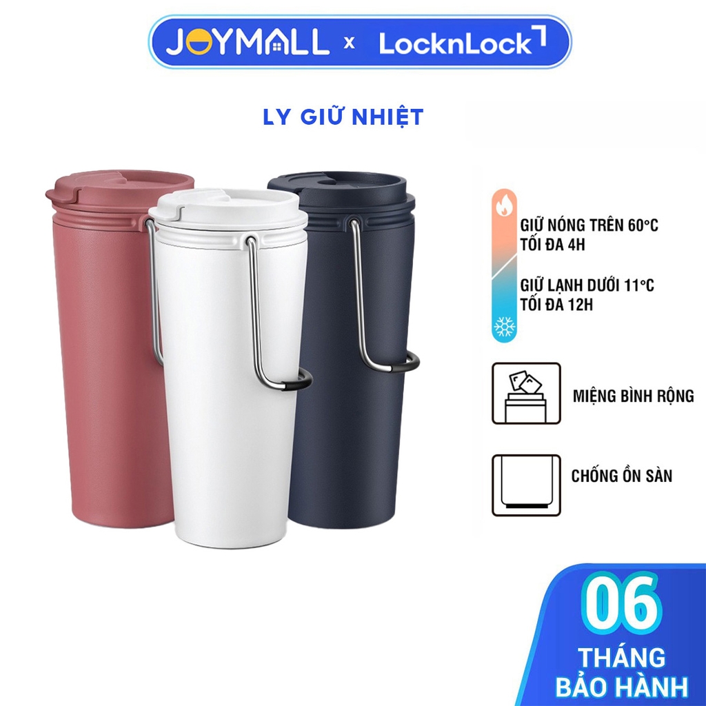 Bình giữ nhiệt LocknLock Bucket Tumbler LHC4269NVY xanh navy 540ml