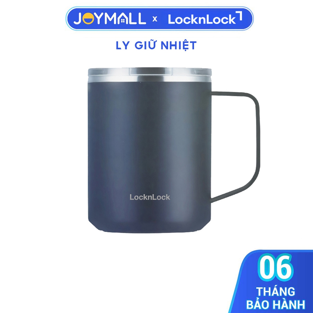 Ly Giữ Nhiệt LocknLock 380ml Bell Tumbler Nắp Trượt LHC4319, Hàng chính hãng - JoyMall