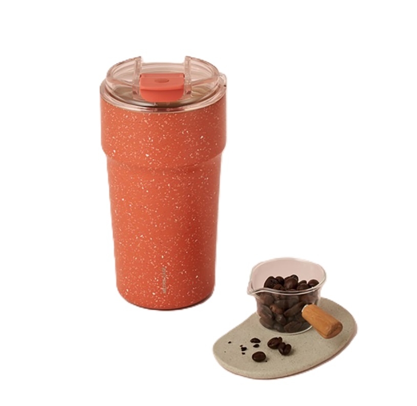 Bình giữ nhiệt 500ml LocknLock LHC4357, 650ml LHC4359 Metro Cafe Tumbler, Hàng chính hãng, Thép 304 không gỉ, Có dây đeo - JoyMall