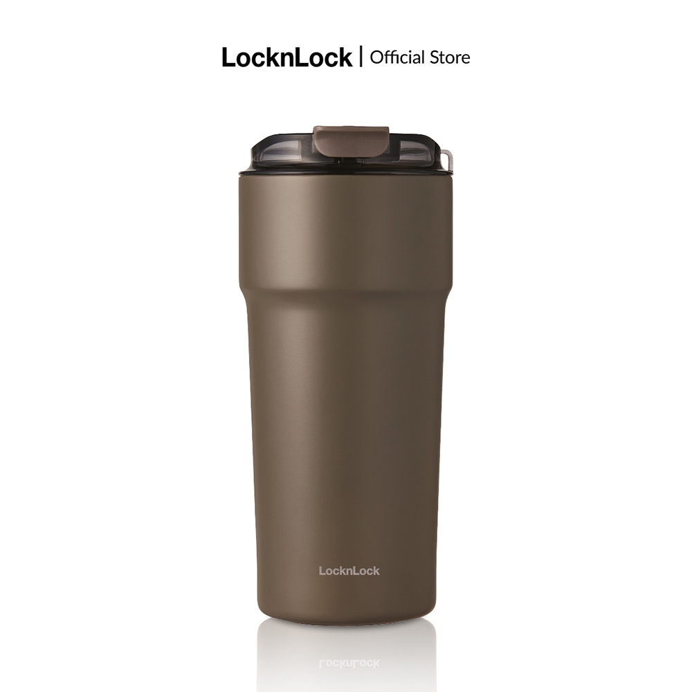Bình giữ nhiệt 500ml LocknLock LHC4357, 650ml LHC4359 Metro Cafe Tumbler, Hàng chính hãng, Thép 304 không gỉ, Có dây đeo - JoyMall