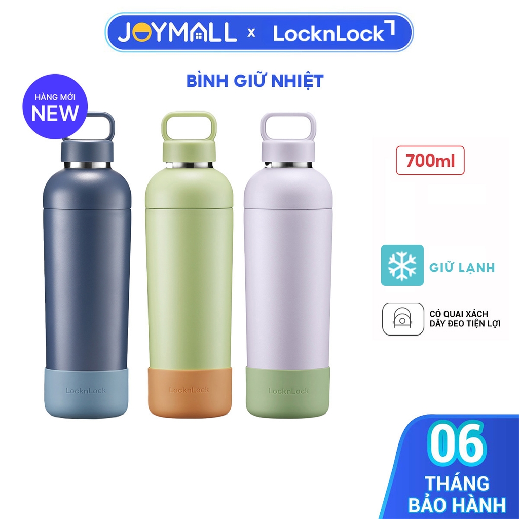 Bình Giữ Nhiệt LocknLock Balance Fit Tumbler LHC4400 700ml, Hàng Chính Hãng, Có Tay Cầm - JoyMall