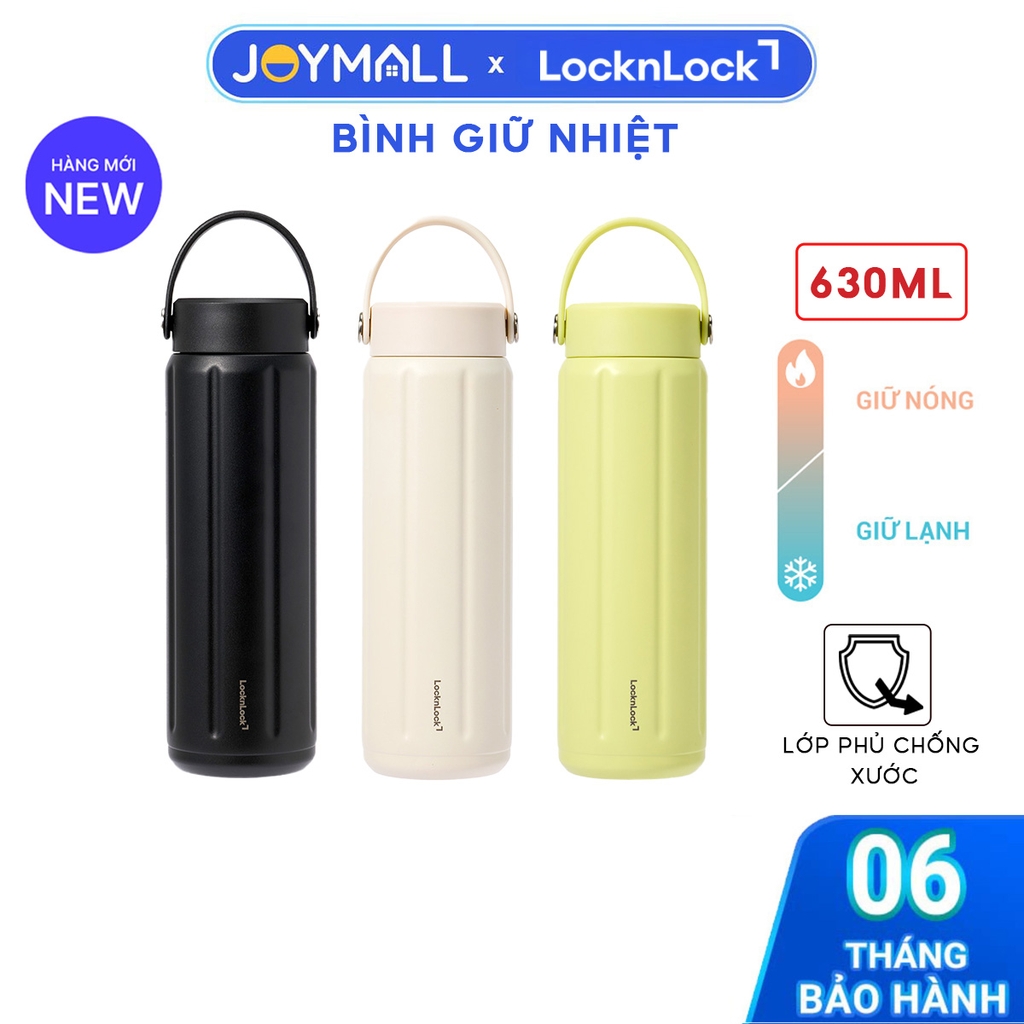 Bình Giữ Nhiệt LocknLock Slo Ultralight Tumbler LHC4427 630ml, Hàng Chính Hãng, Lớp Phủ Chống Trầy Xước - JoyMall
