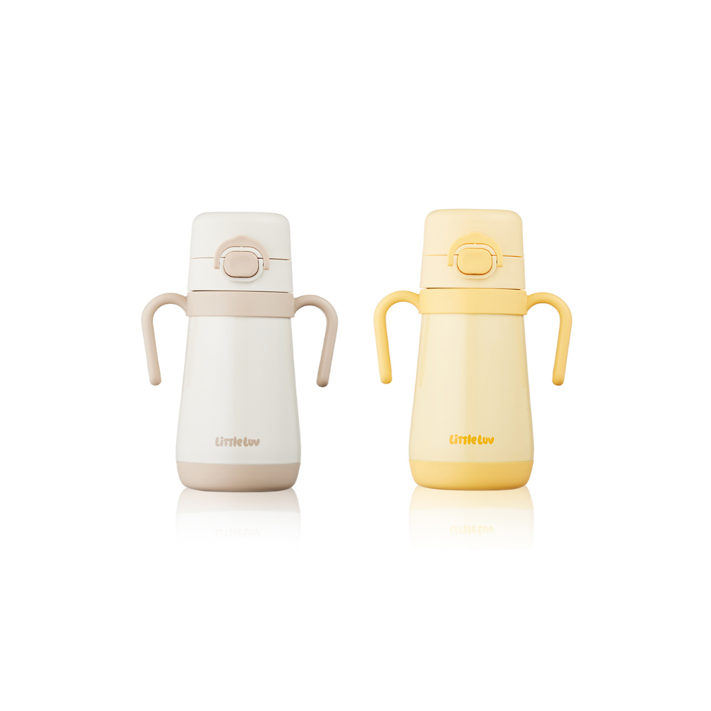 Bình Nước Cho Bé LocknLock HAP916, Hàng Chính Hãng, Có Tay Cầm Và Ống Hút - JoyMall