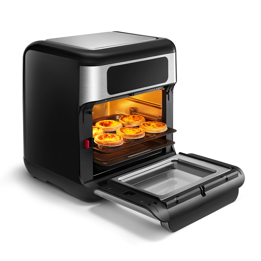 Lò nướng, chiên, sấy không dầu Lock&Lock Air Fryer Oven EJF291BLK 10L- Hàng chính hãng, điều khiển điện tử - JoyMall