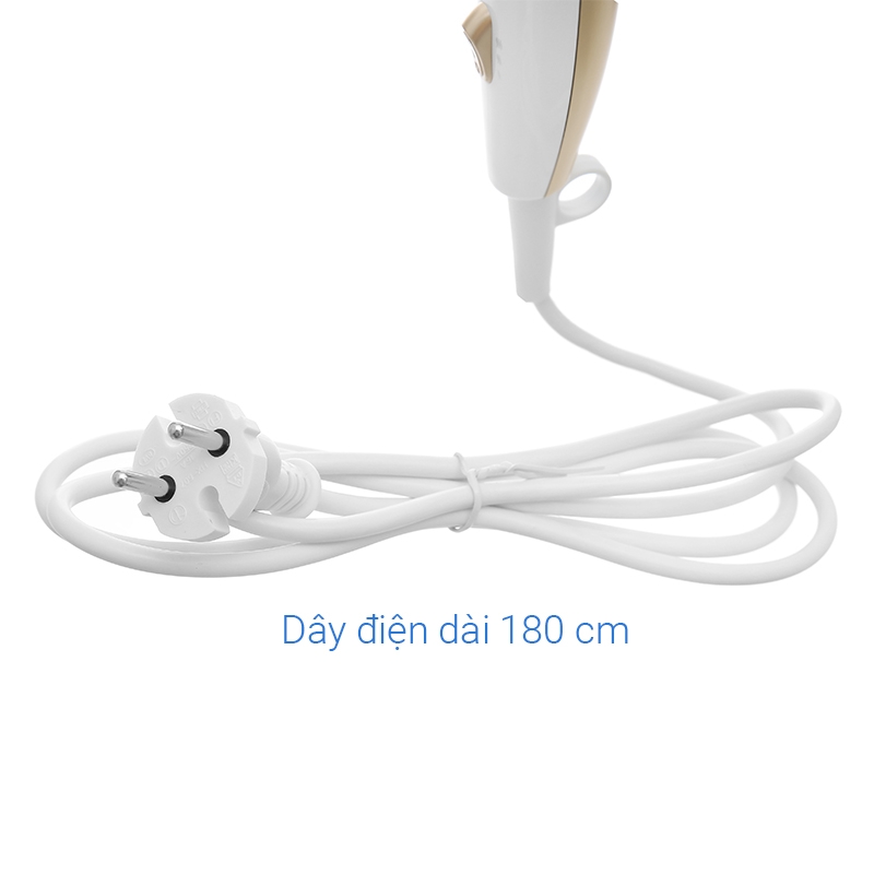 Máy sấy tóc Lock&Lock ENA136WHT - Hàng chính hãng, bảo hành 24 tháng, sấy nóng lạnh, 3 mức chỉnh nhiệt - JoyMall