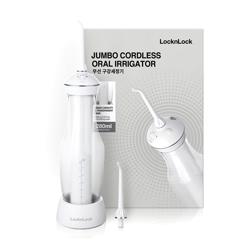 Bộ 4 đầu thay thế máy tăm nước LocknLock ENR126WHT_RB - Hàng chính hãng - JoyMall