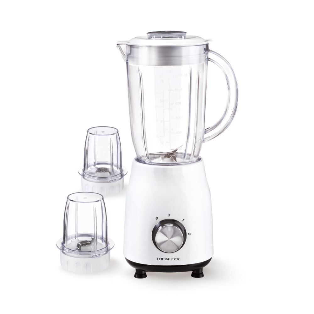 Máy xay sinh tố đa năng Lock&Lock Smart Blender 1.2L EJM462 - Hàng chính hãng, lưỡi bằng thép không gỉ - JoyMall