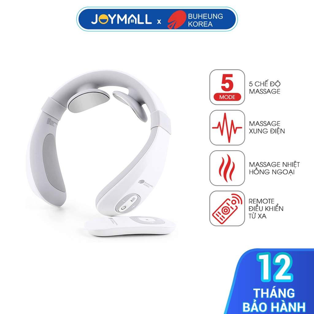 Máy massage cổ cầm tay Buheung MK-331 5W, Hàng Chính Hãng, 5 Chế Độ Massage - JoyMall