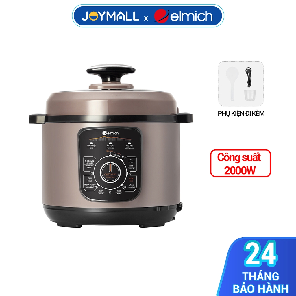 Nồi áp suất cơ Elmich 5L PCE-8792