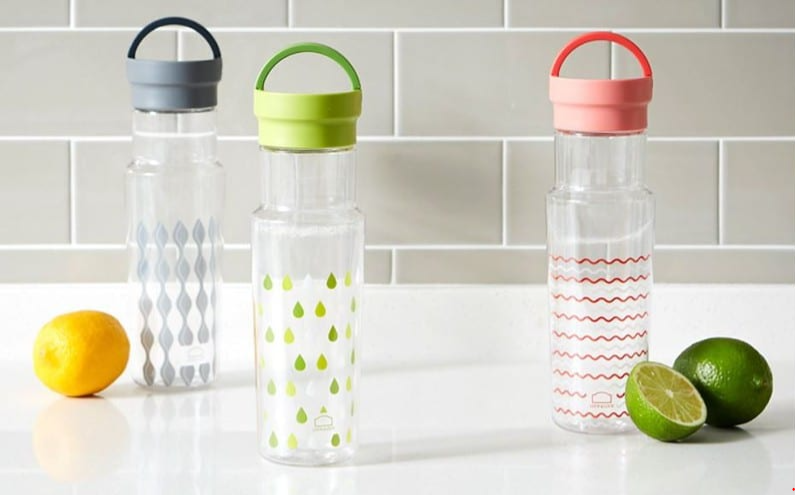 ABF692GRN Bình nước nhựa Tritan Handle LocknLock 500ml - Màu xanh