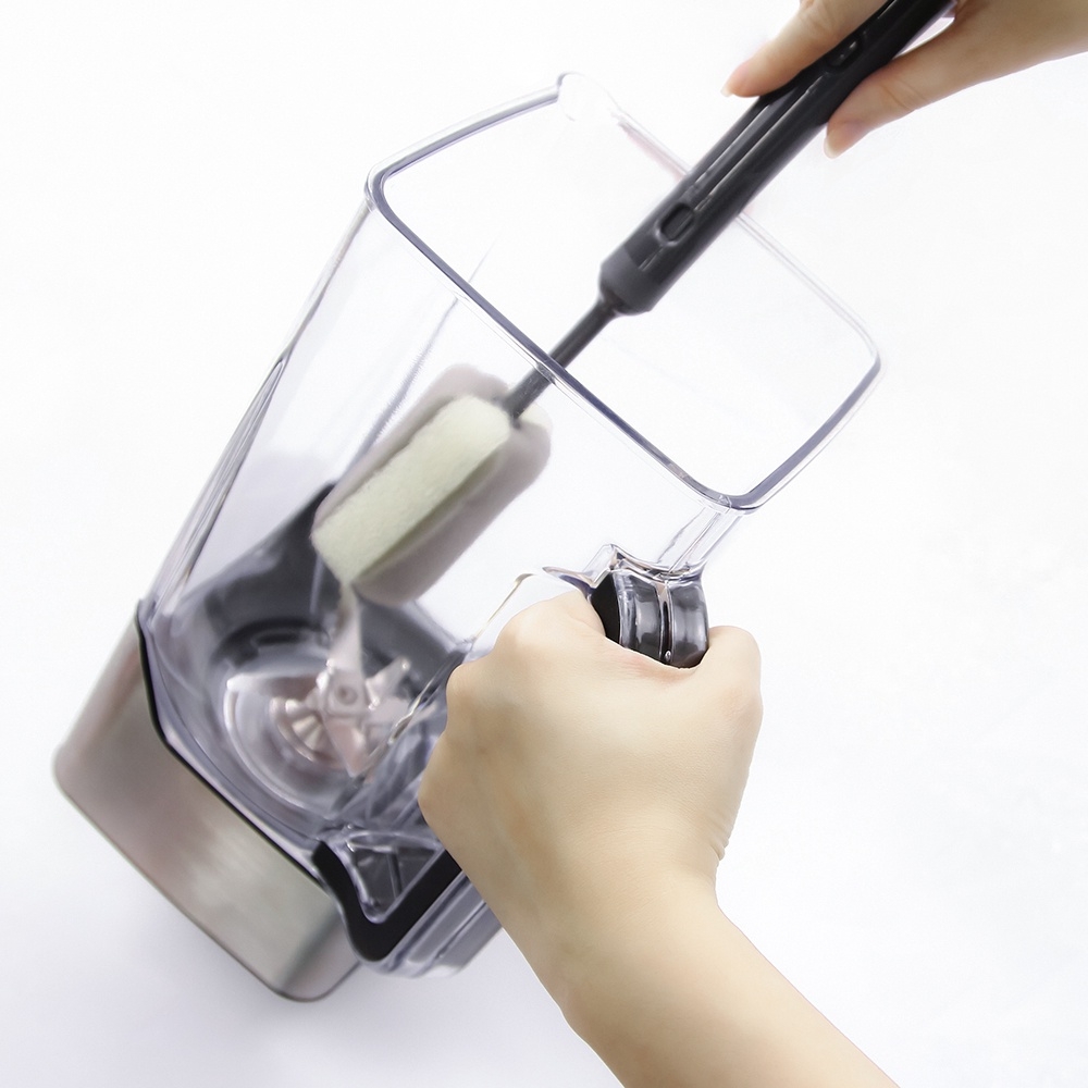 Dụng cụ rửa chai và ly Lock&Lock ETM143DGRY - Hàng chính hãng, có đế dựng và lỗ treo tiện lợi - JoyMall