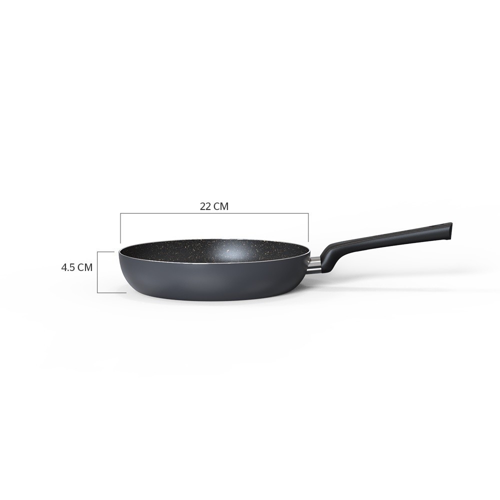 Chảo Chống Dính Sunhouse CT Plus - Đường Kính: 18-20-22-24-26-28-30cm - Hàng Chính Hãng - JoyMall