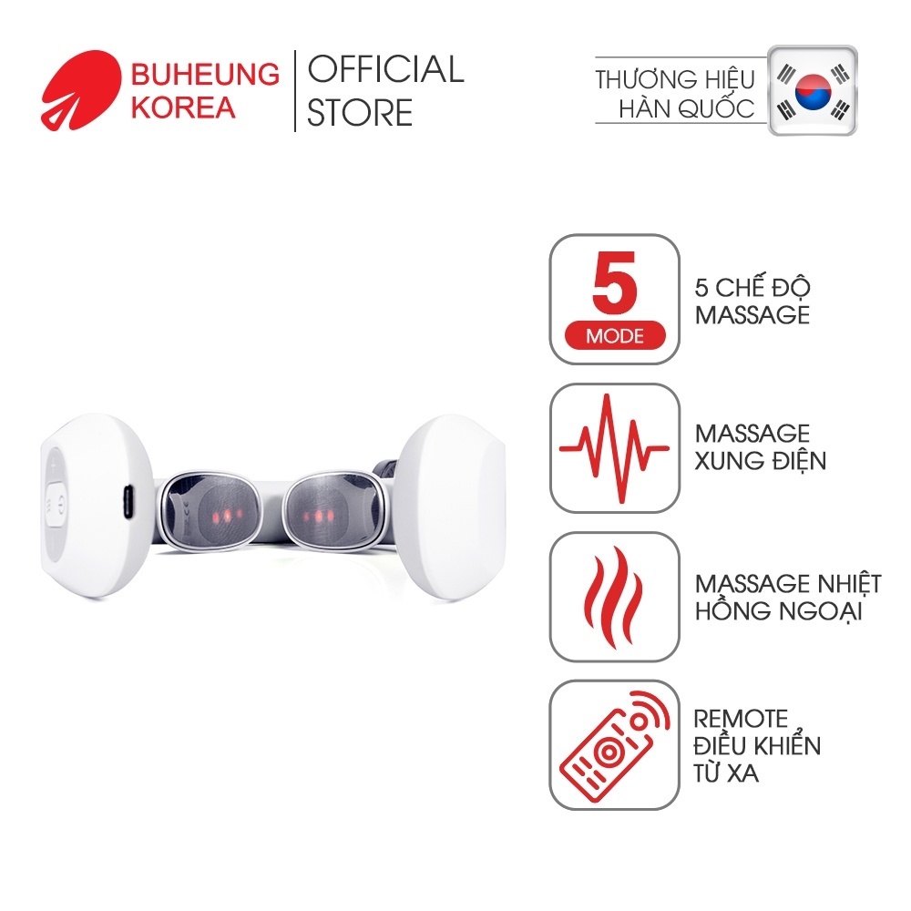 Máy massage cổ cầm tay Buheung MK-331 5W, Hàng Chính Hãng, 5 Chế Độ Massage - JoyMall