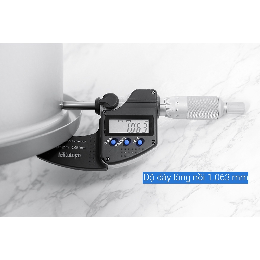 Nồi cơm điện nắp rời Toshiba RC-18MH1PV(F) 1.8L, Hàng chính hãng, Lòng nồi hợp kim nhôm phủ chống dính, 2 chế độ-JoyMall