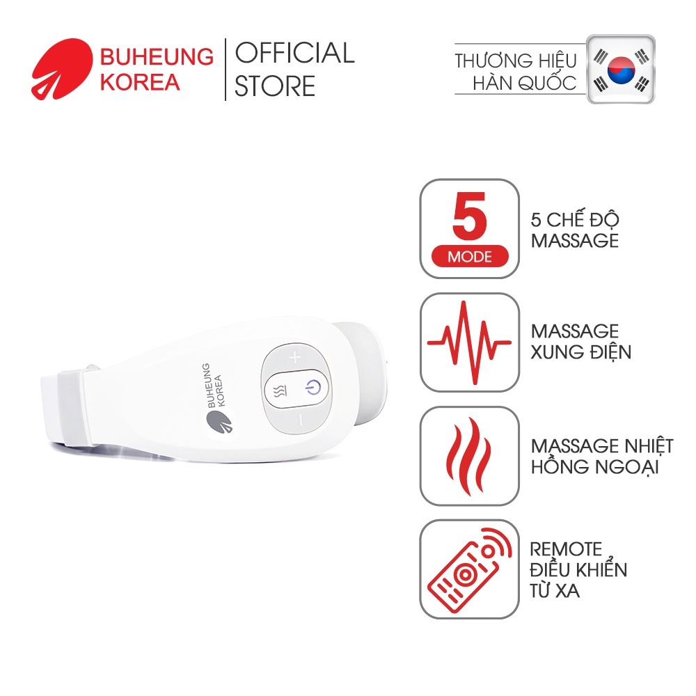 Máy massage cổ cầm tay Buheung MK-331 5W, Hàng Chính Hãng, 5 Chế Độ Massage - JoyMall