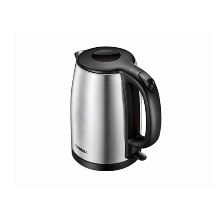 Ấm đun siêu tốc Toshiba KT-17SH2NV 1.7L, Inox 304 - Hàng chính hãng, bộ điều khiển strix - JoyMall
