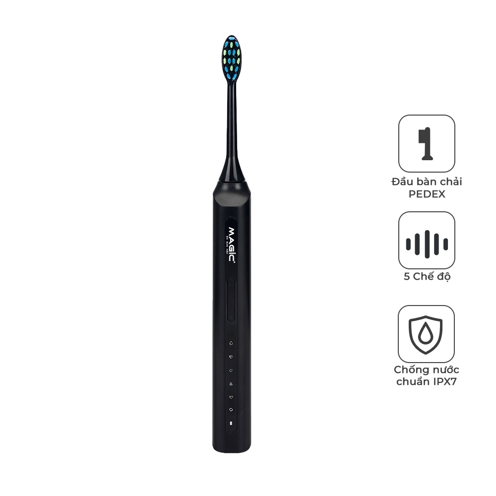 Bàn chải điện Magic Korea B21, Hàng Chính Hãng, 5 Chế Độ Làm Sạch Răng Chuẩn Nha Khoa - JoyMall