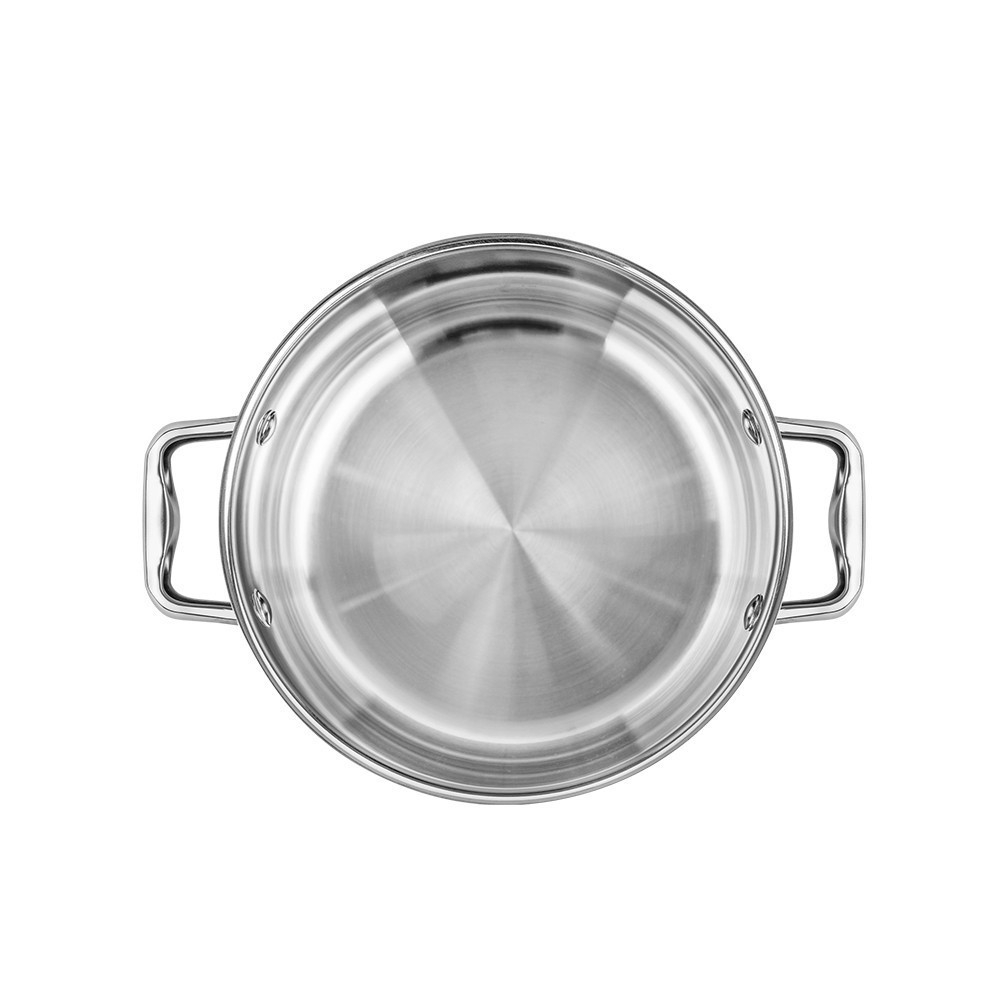 Nồi 5 đáy Inox 304 Elmich Berlin EL-3984 20cm, EL-3983 18cm, Hàng chính hãng, dùng được cho mọi loại bếp - JoyMall