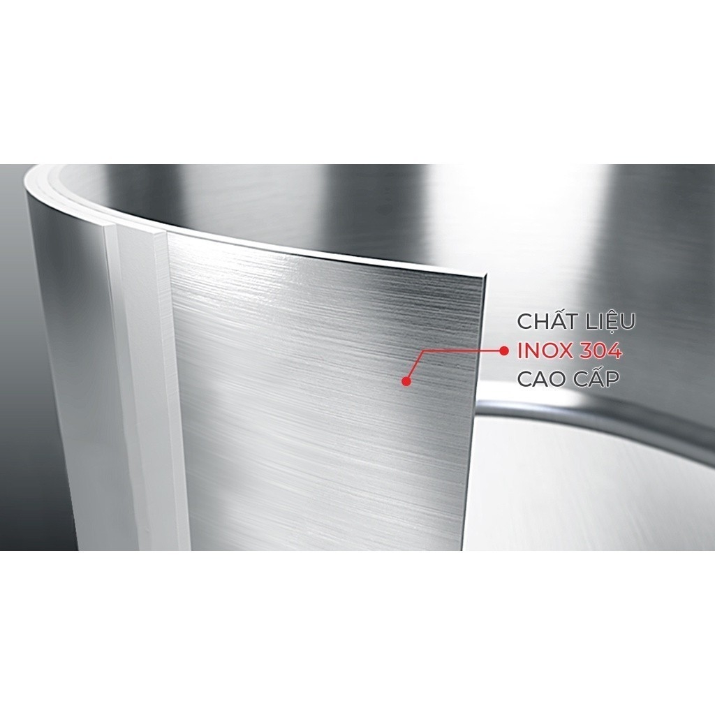 Bộ nồi inox 3 lớp đáy liền Elmich 2103OL size 18,20,26cm, Hàng chính hãng, dùng cho mọi loại bếp - JoyMall