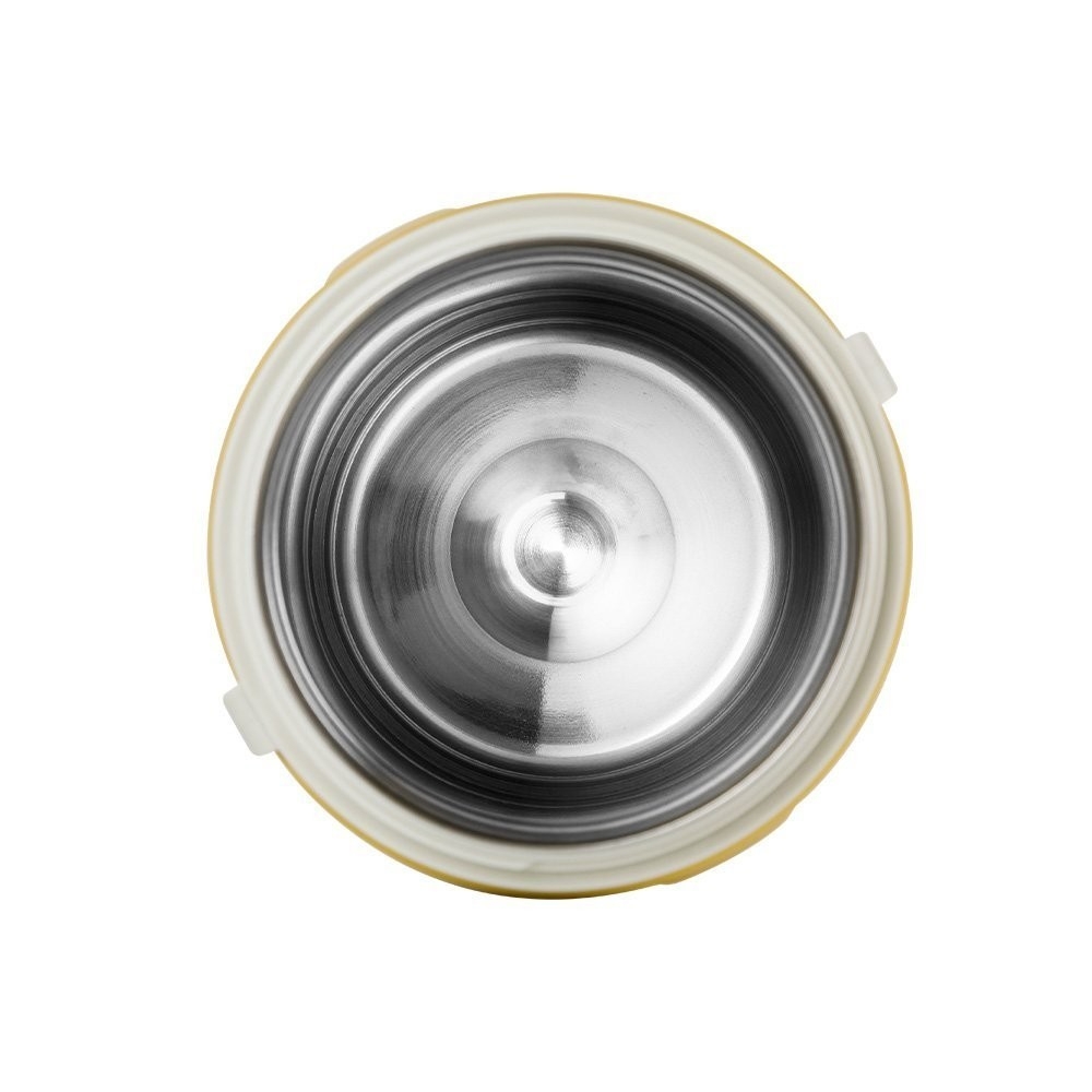 Bình đựng thức ăn giữ nhiệt inox 304 Elmich EL8310 1.2L, Hàng chính hãng, quai xách silicone,nắp có thể tháo rời-JoyMall