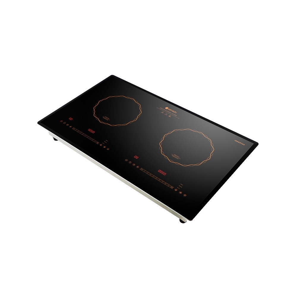 Bếp từ đôi Elmich ICE-3882 2000W, Hàng chính hãng, mặt kính Ceramic, tự động ngắt bếp, chống tràn - JoyMall