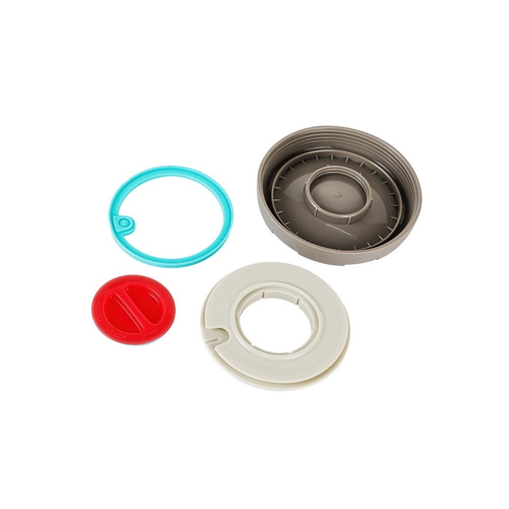 Bình đựng thức ăn giữ nhiệt inox 304 Elmich EL8310 1.2L, Hàng chính hãng, quai xách silicone,nắp có thể tháo rời-JoyMall