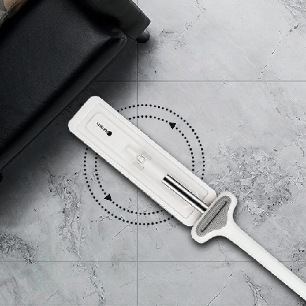 Cây lau nhà tự vắt Elmich EL8429, Hàng chính hãng, đầu xoay 360 độ, mặt lau bằng sợi dệt, tay cầm nhựa ABS - JoyMall