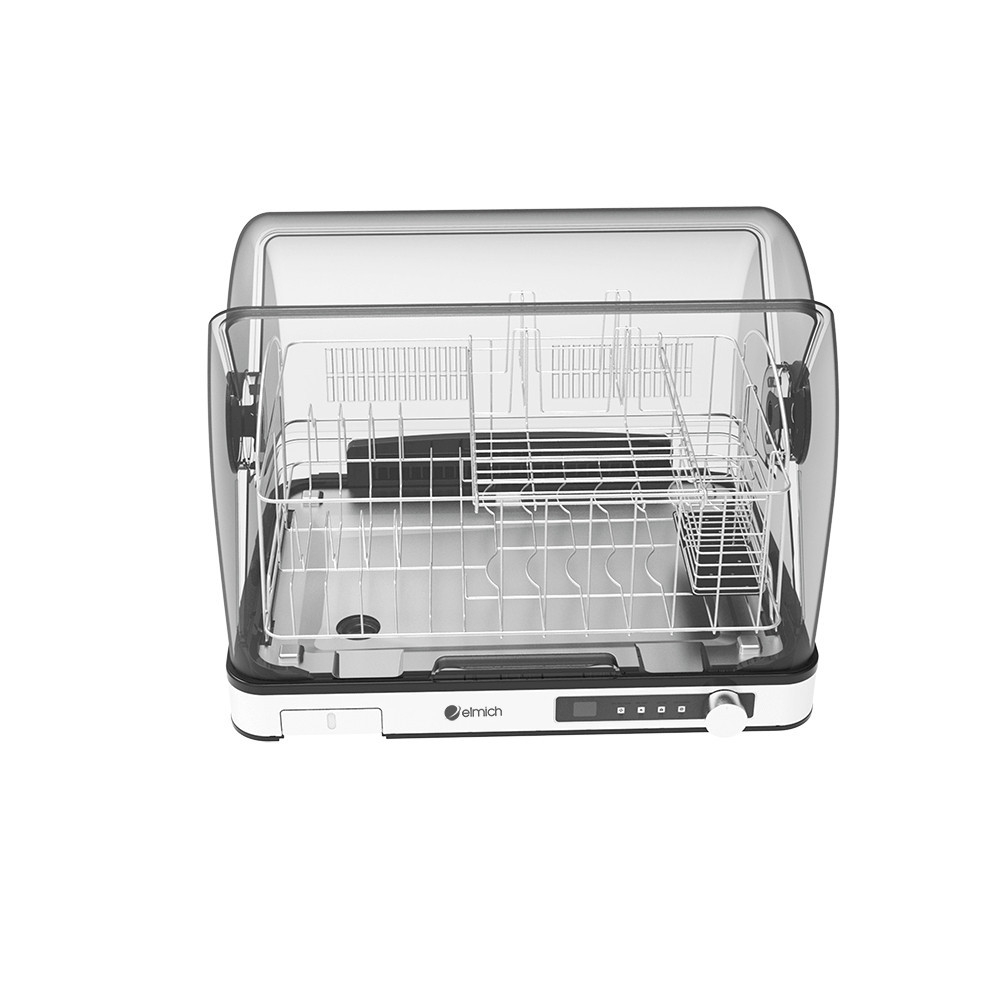 Máy sấy bát Elmich DDE-3907, Hàng chính hãng, 2 tầng chứa, 4 tính năng sấy, công nghệ khử trùng bằng tia UV - JoyMall