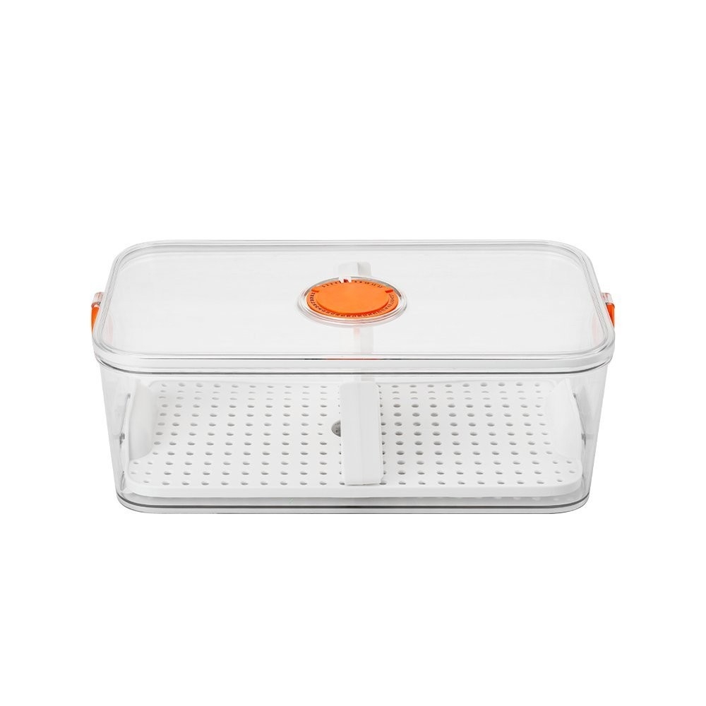 Hộp bảo quản thực phẩm Elmich EL8430 nhiều size, Hàng chính hãng, không chứa BPA, có đồng hồ thời gian - JoyMall