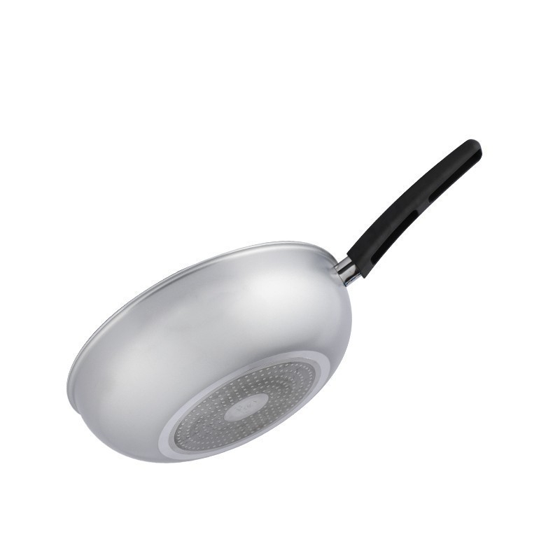 Chảo xào chống dính vân đá cao cấp, đáy từ Elmich 4702OL 30cm, Hàng chính hãng, Dùng được mọi loại bếp - JoyMall