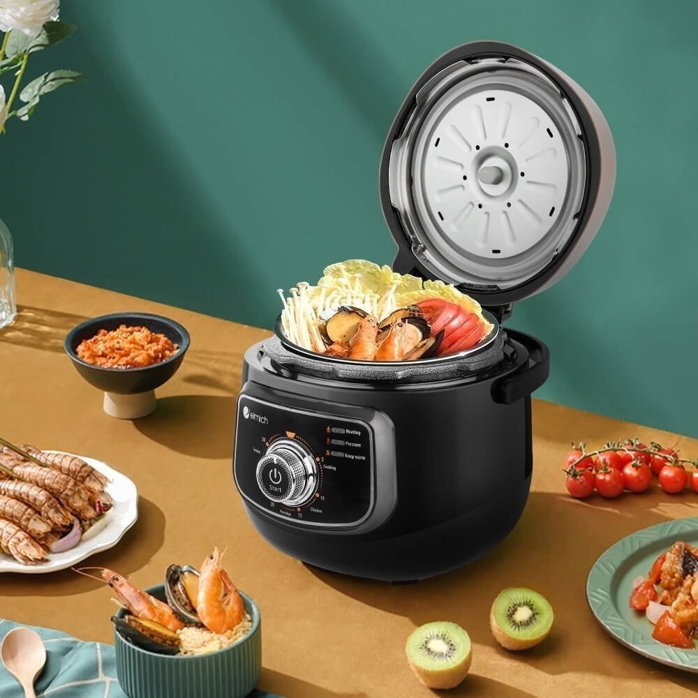 Nồi áp suất cao cấp đa chức năng Elmich PCS-1805, Hàng chính hãng, Dung tích 2,5L, Đa chức năng, Điều khiển cơ - JoyMall