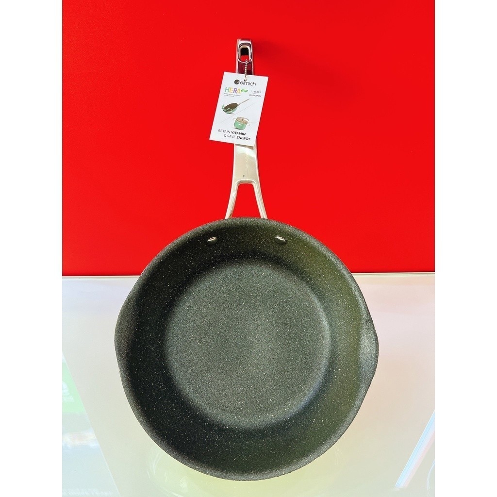 Chảo Inox liền khối Elmich Hera EL-8225 20cm, EL-8226 24cm, EL-8227 26cm, EL-8228 28cm, Hàng chính hãng - JoyMall