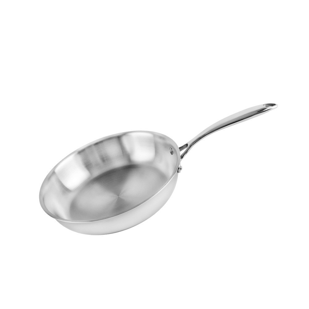 Chảo inox 3 lớp liền khối Elmich Trimax EL-3846SI size 20cm, Hàng chính hãng, công nghệ stop hot chống nóng - JoyMall