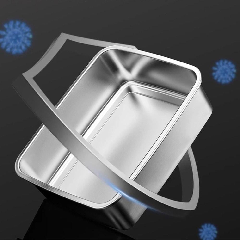 Hộp đựng thực phẩm inox 304 Elmich EL8438 EL8439 0,9 và 1,1L, Hàng chính hãng, ghi nhớ thời gian, nắp nhựa PP - JoyMall