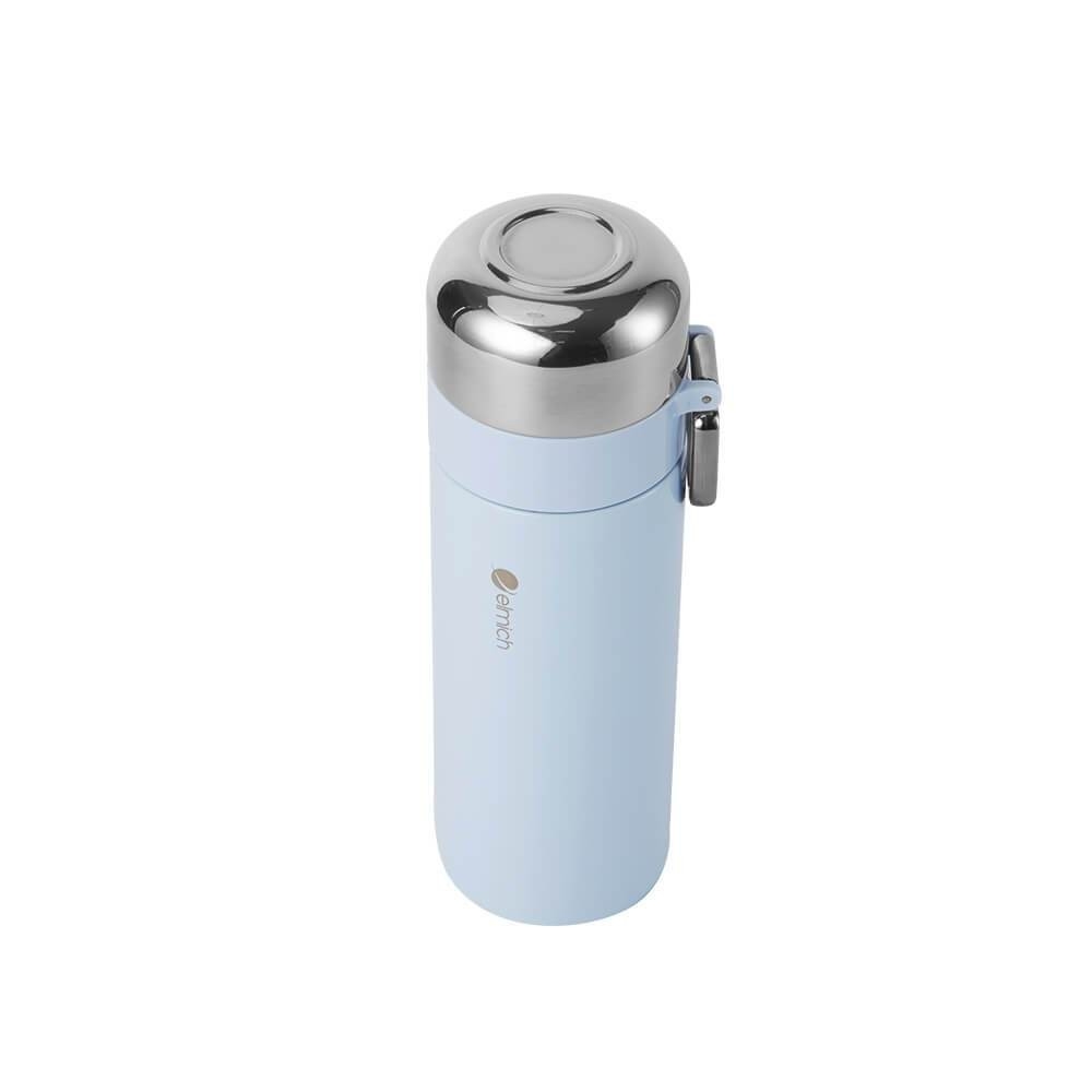 Bình giữ nhiệt inox 316 Elmich EL8316 460ml, Hàng chính hãng, đế silicone chống trượt, có lưới lọc trà - JoyMall