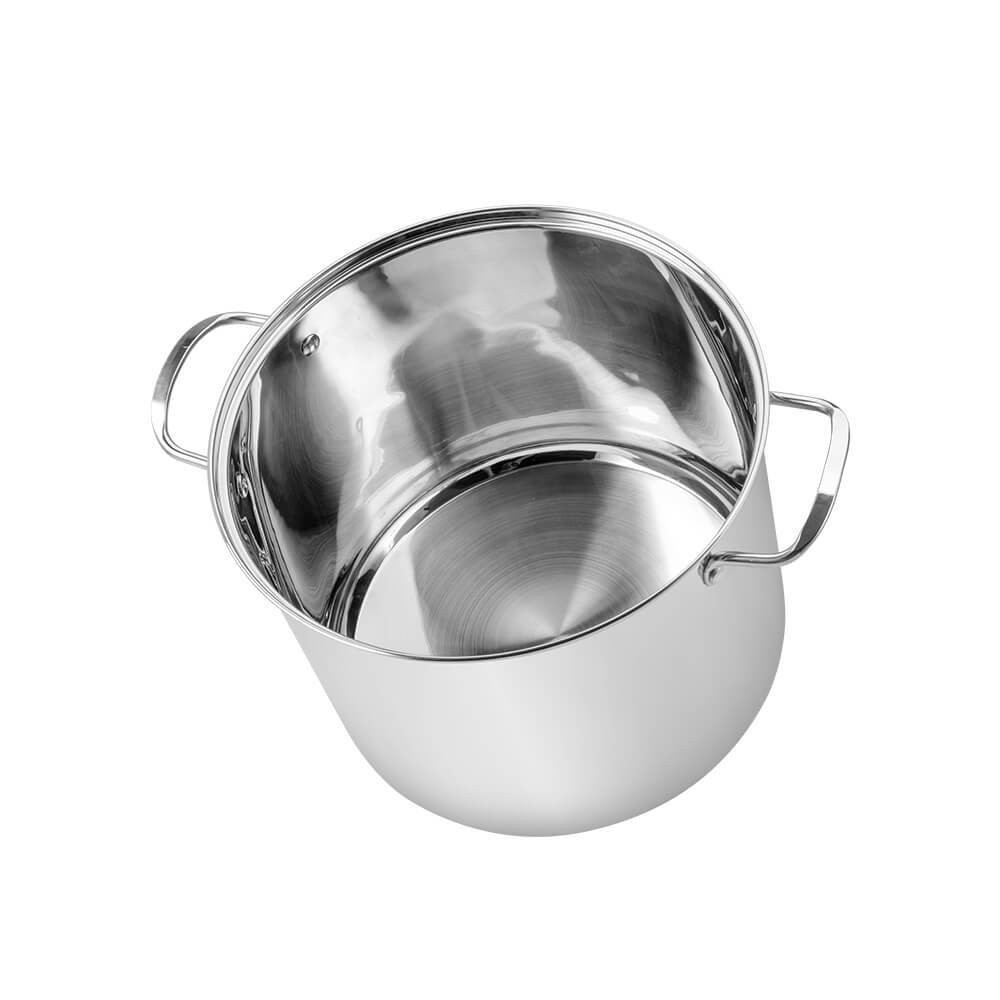 Nồi luộc gà inox Elmich Smartcook SM-2528OL28 size 28cm, Hàng chính hãng, bắt từ nhanh trên mọi loại bếp, cấu tạo 5 lớp-JoyMall