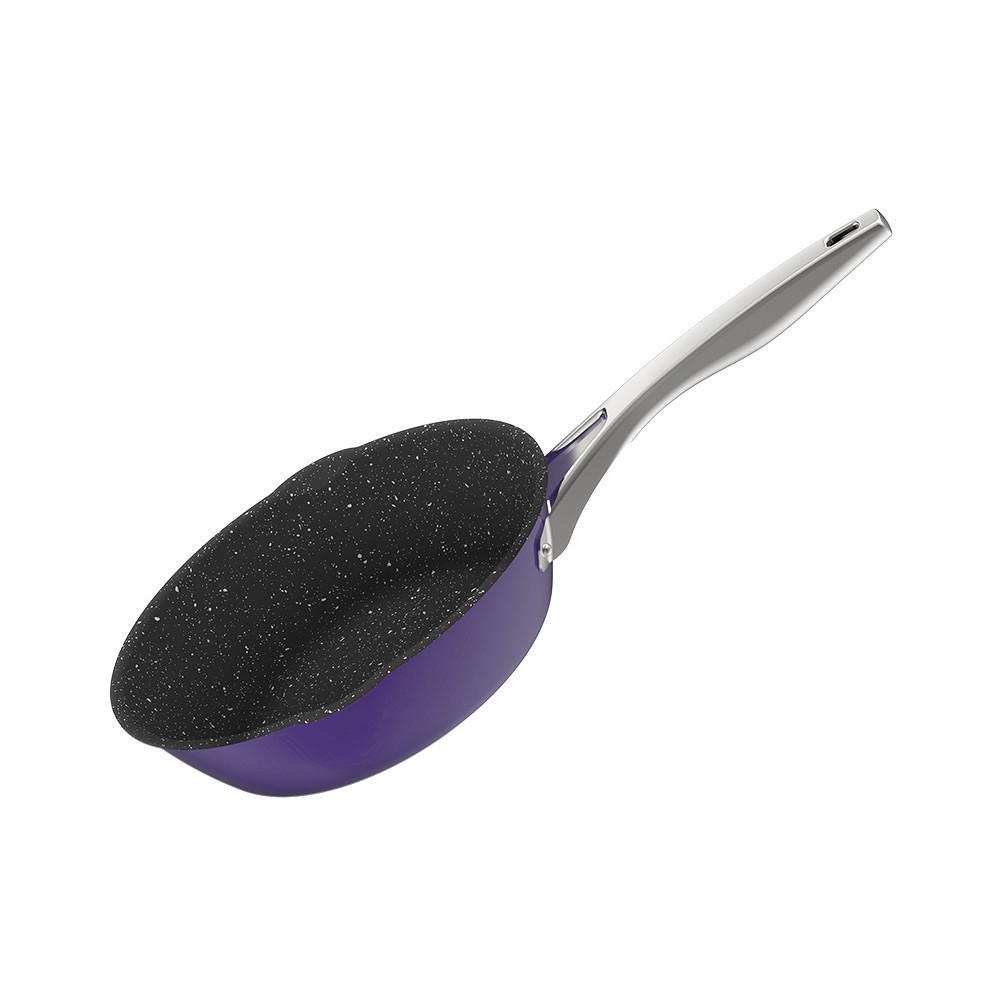 Bộ nồi Inox liền khối Elmich Hera EL-8199, EL-8198, EL-9196 16,18,22cm, chảo inox 20, 24, 26cm, Hàng chính hãng- JoyMall