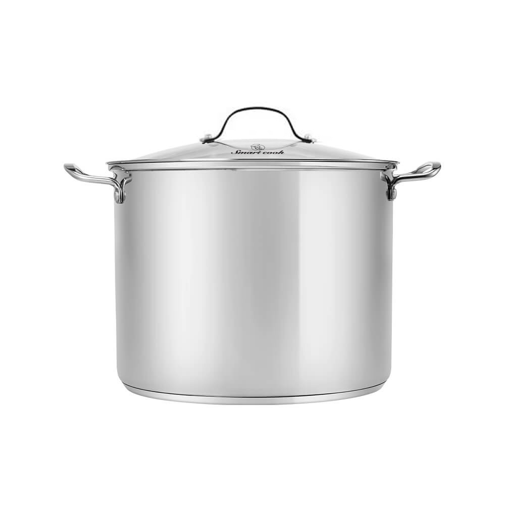 Nồi luộc gà inox Elmich Smartcook SM-2528OL28 size 28cm, Hàng chính hãng, bắt từ nhanh trên mọi loại bếp, cấu tạo 5 lớp-JoyMall