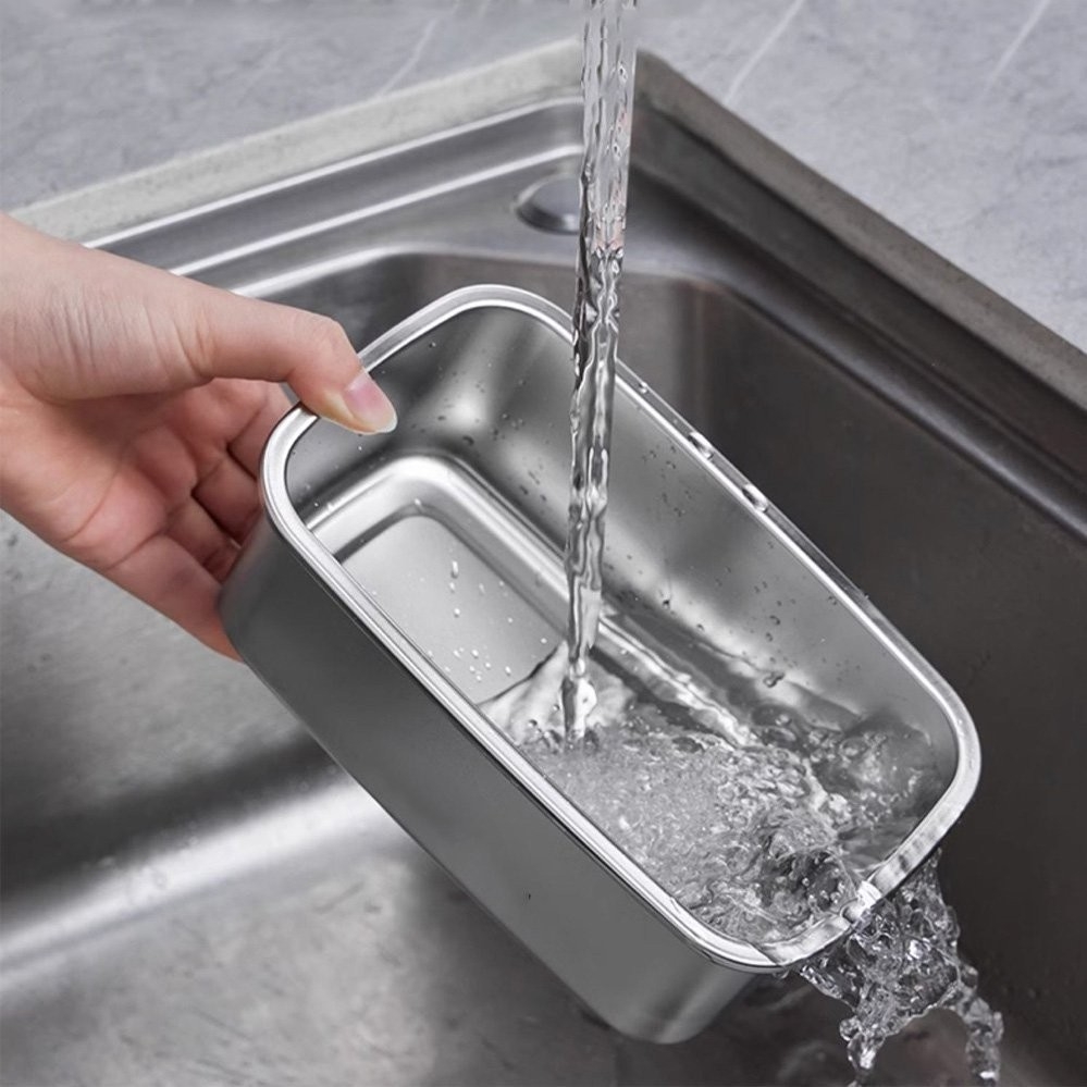 Hộp đựng thực phẩm inox 304 Elmich EL8438 EL8439 0,9 và 1,1L, Hàng chính hãng, ghi nhớ thời gian, nắp nhựa PP - JoyMall