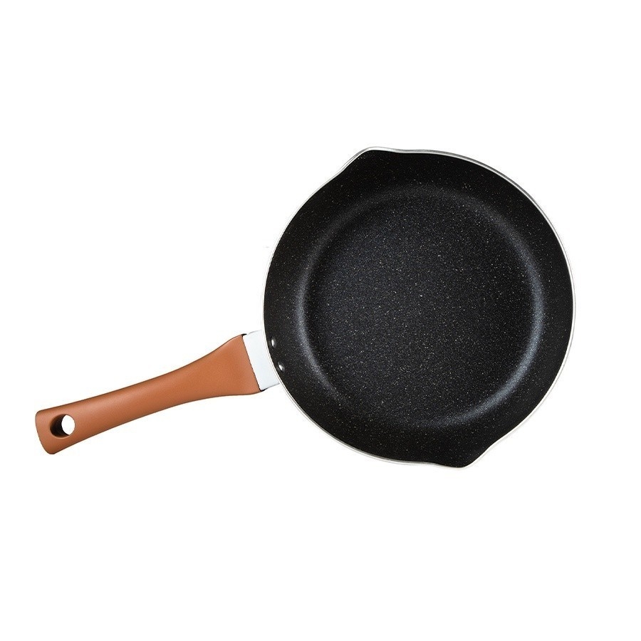 Chảo chống dính vân đá 3D Elmich EL4708OL 28cm, EL4707OL 26cm , EL4706OL 24cm, EL4705OL 20cm, Hàng chính hãng - JoyMall