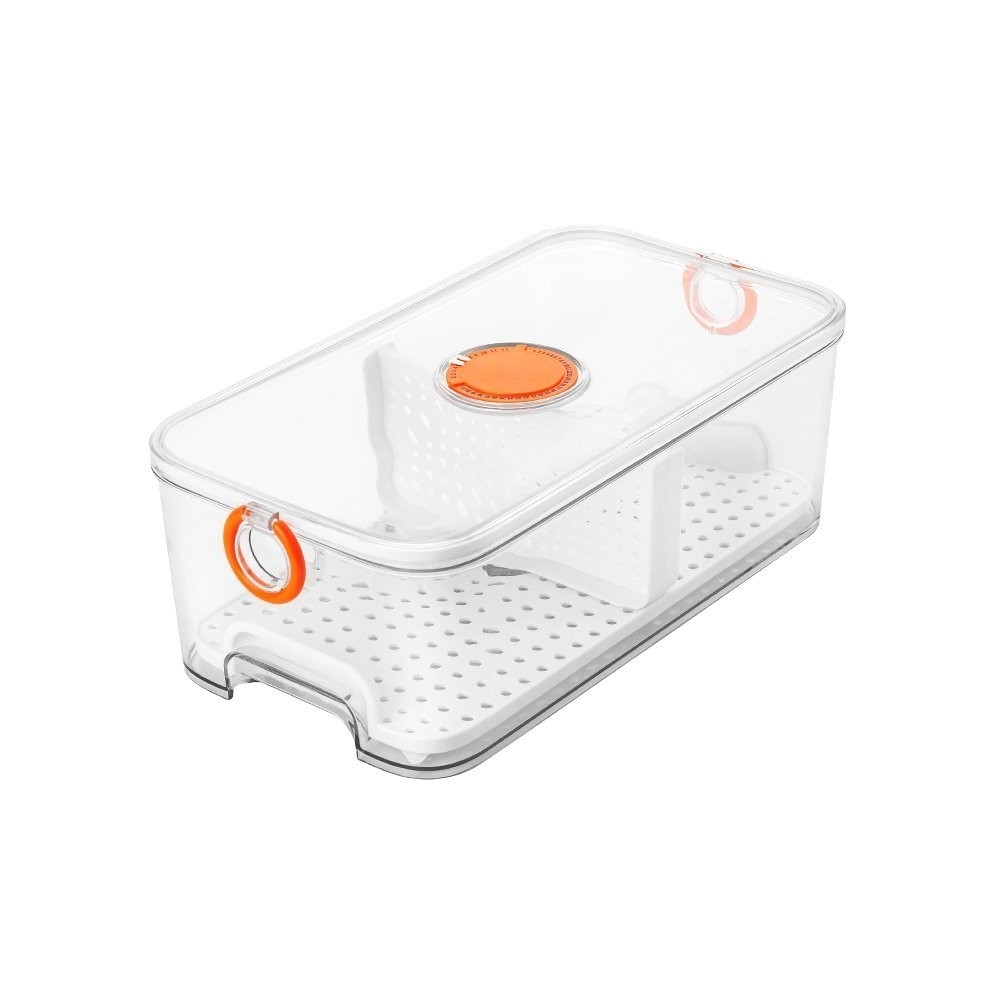 Hộp bảo quản thực phẩm Elmich EL8430 nhiều size, Hàng chính hãng, không chứa BPA, có đồng hồ thời gian - JoyMall