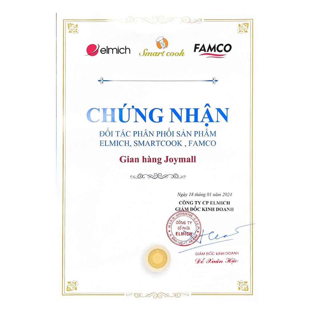 Chảo chống dính siêu bền 20,24,26,28cm Elmich Hera II EL-5941, Hàng chính hãng, Dùng được các loại bếp, 3 lớp - JoyMall