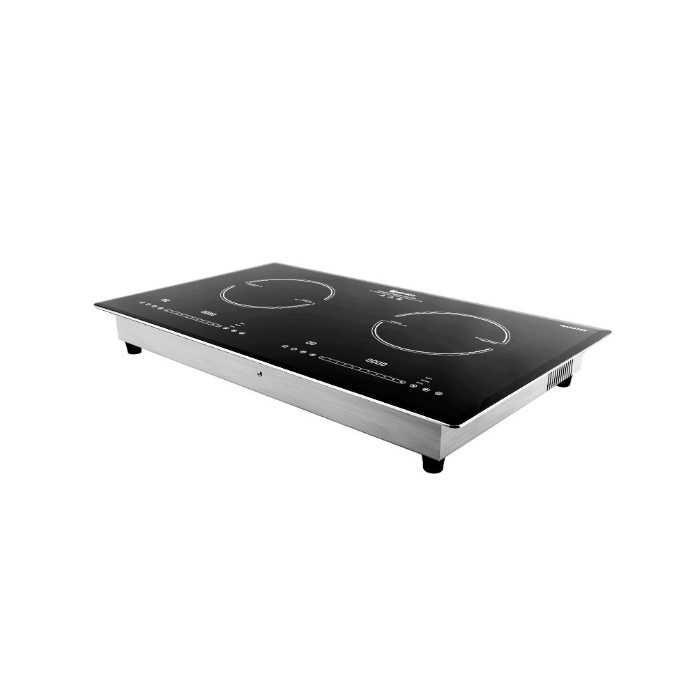 Bếp điện từ đôi Elmich ICE-3496, Hàng chính hãng, hẹn giờ, khóa phím trẻ em, chống tràn, nhận diện vùng nấu - JoyMall