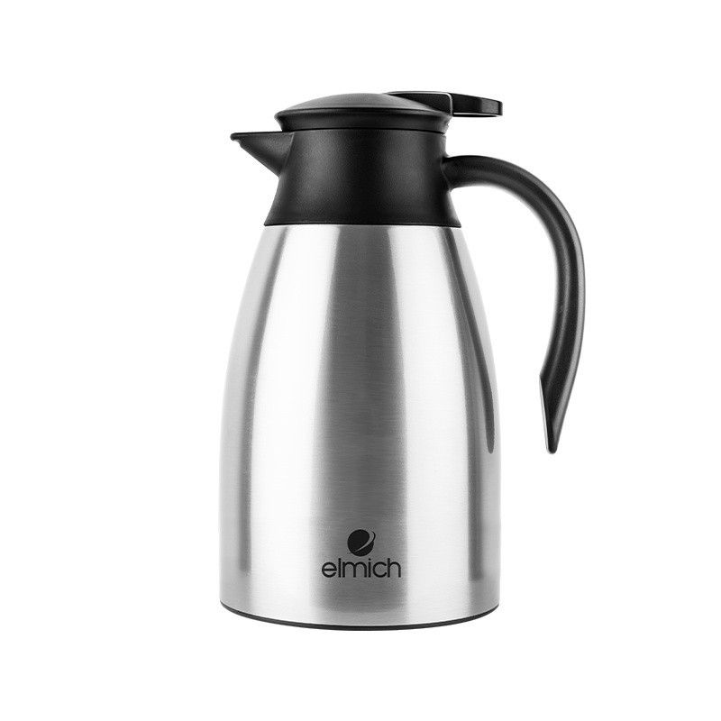 Bình giữ nhiệt inox 304 Elmich EL8338 dung tích 1.5L, Hàng chính hãng, có tay cầm, nắp có khóa an toàn - JoyMall